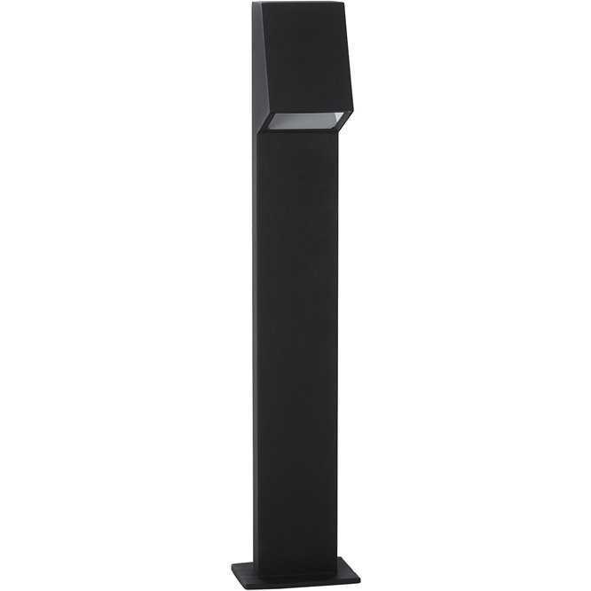 Lampa ogrodowa słupek metalowy czarny 100cm Luton PR Home